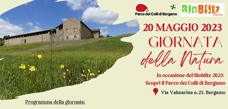 immagine 20 Maggio 2023  “ Giornata della Natura ” In occasione del Bioblitz 2023: Scopri il Parco dei Colli di Bergamo