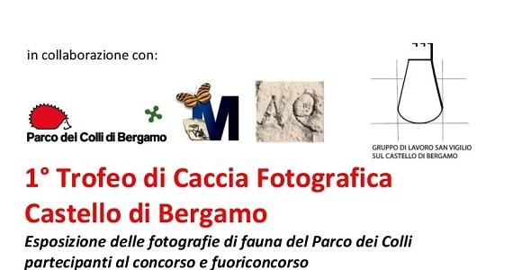 Immagine Premiazione 1° Trofeo di Caccia Fotografica Castello di Bergamo e inaugurazione mostra