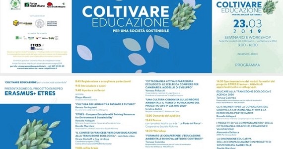 Immagine Coltivare educazione - seminario e workshop