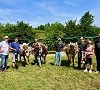 Migliaia di persone a Valmarina per la XXII Fiera del Parco dei Colli di Bergamo. Premiata la regina del Concorso della Razza Bruna Alpina Immagine News