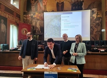 immagine Il Parco dei Colli di Bergamo sigla il nuovo Contratto di Fiume per Morla e Morletta
